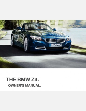 bmw z4 2013 owners manual